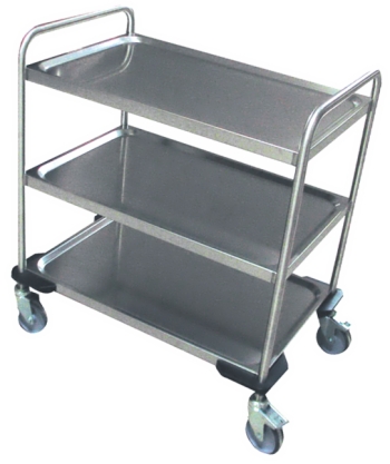 Vozík 3 police servirovací 90x60v95 INOX MonoBlok Tom